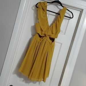 NWOT - Mustard Dress